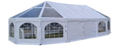 6x12m oval ended marquee for sale