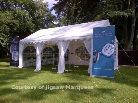 4x6m premier marquee sides open