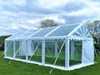 4x8m clear roof marquee for sale