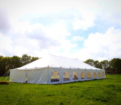 9x18m traditional marquee
