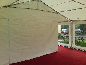 Marquee catering partitions